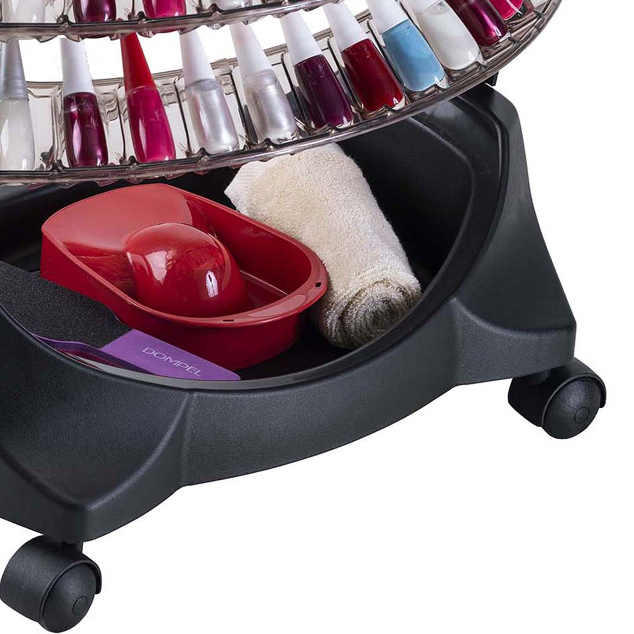 Kit Cadeira Manicure + Expositor de Vernizes